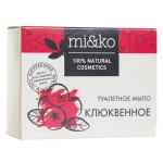 Мыло туалетное, Mi&Ko (Ми&Ко) 75 г клюквенное